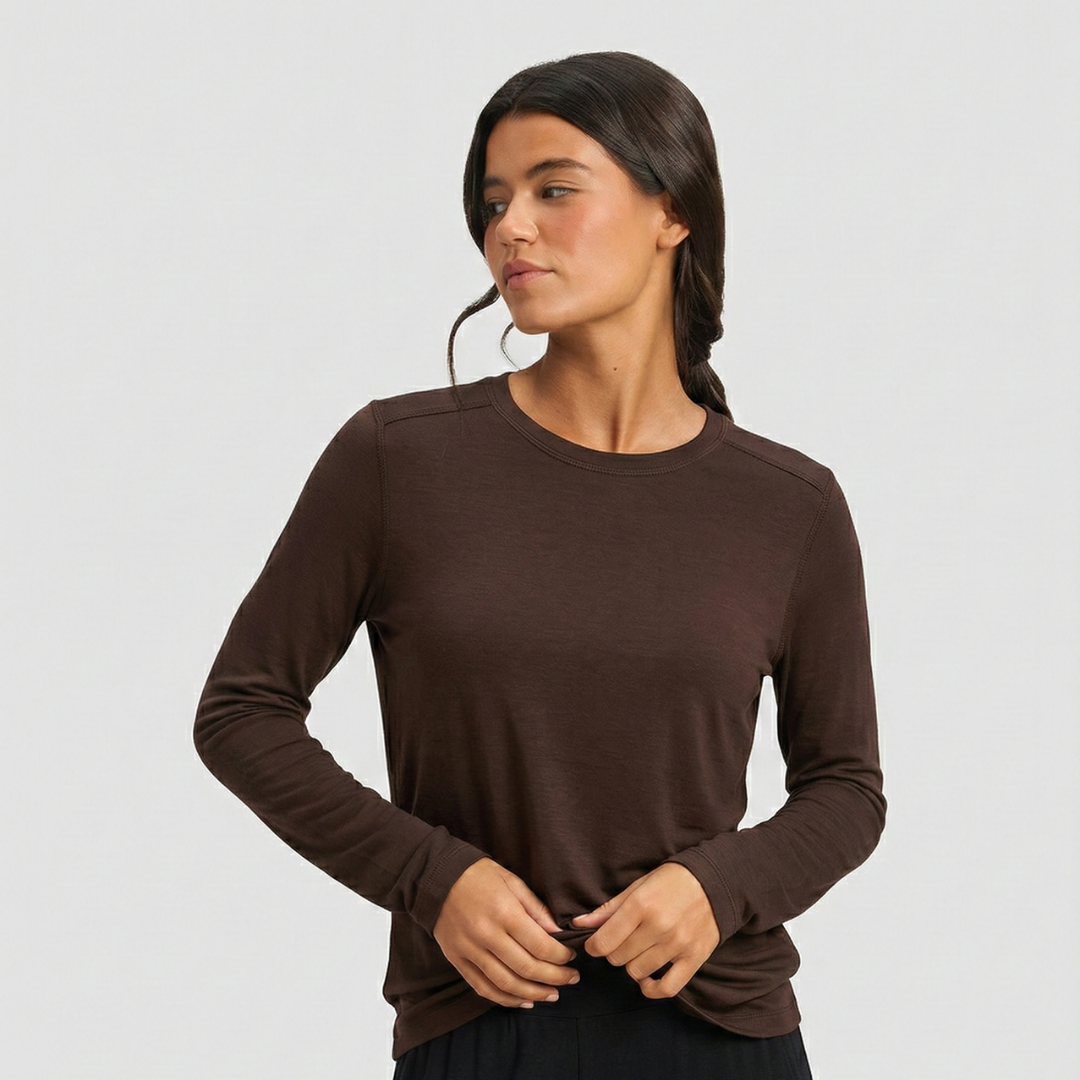 Elin Långärmad Topp Tencel