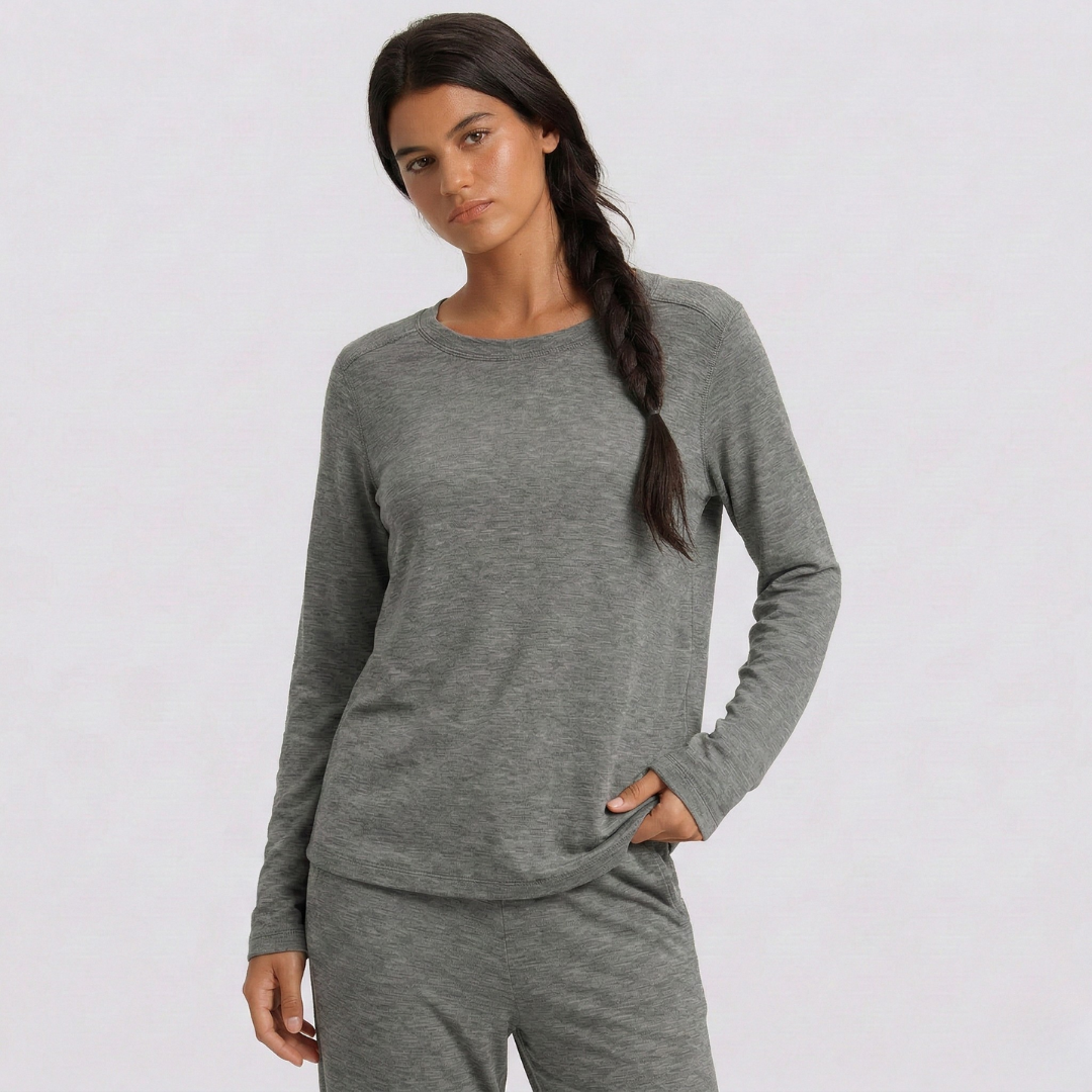 Elin Långärmad Topp Tencel