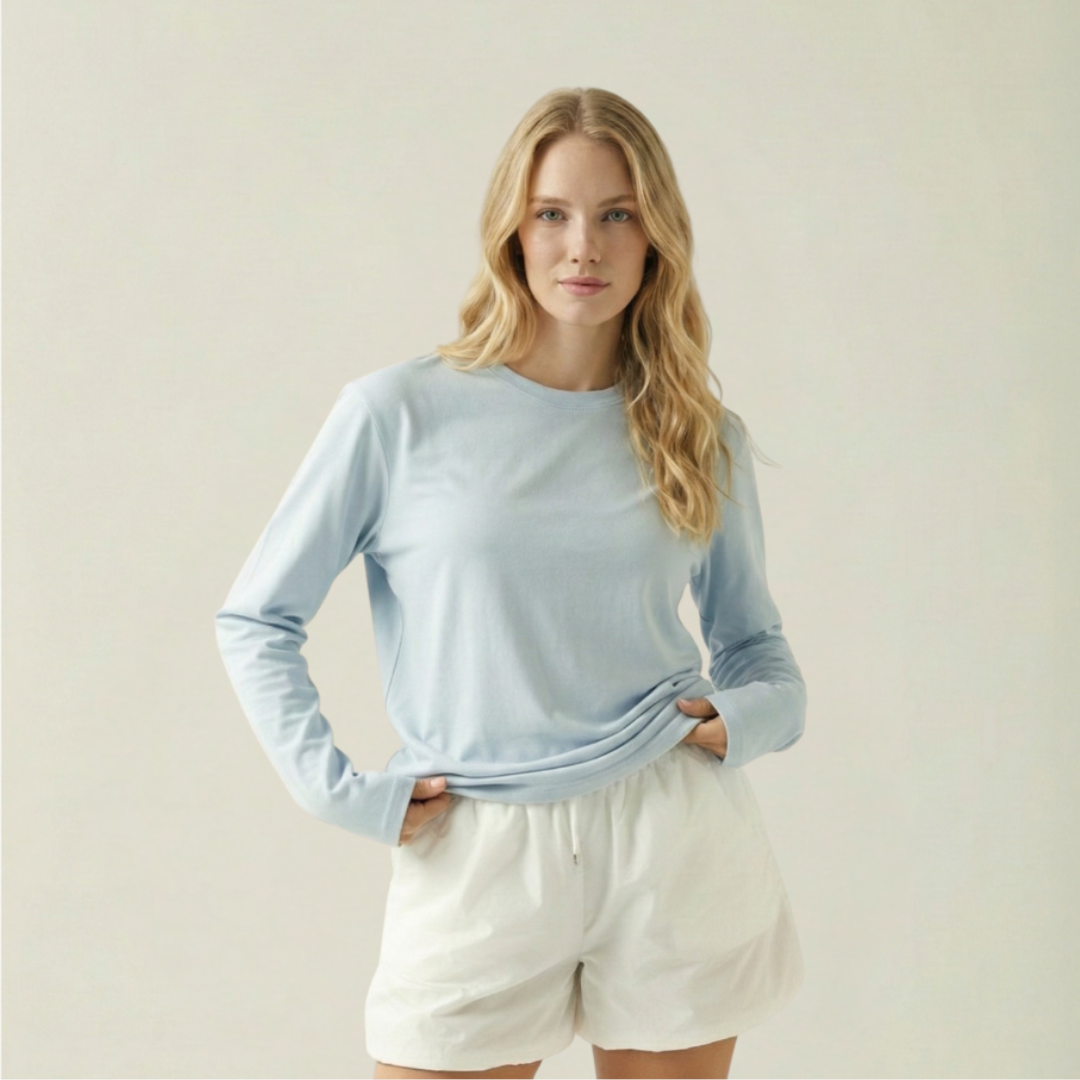 Svea Långärmad T-shirt Bomull