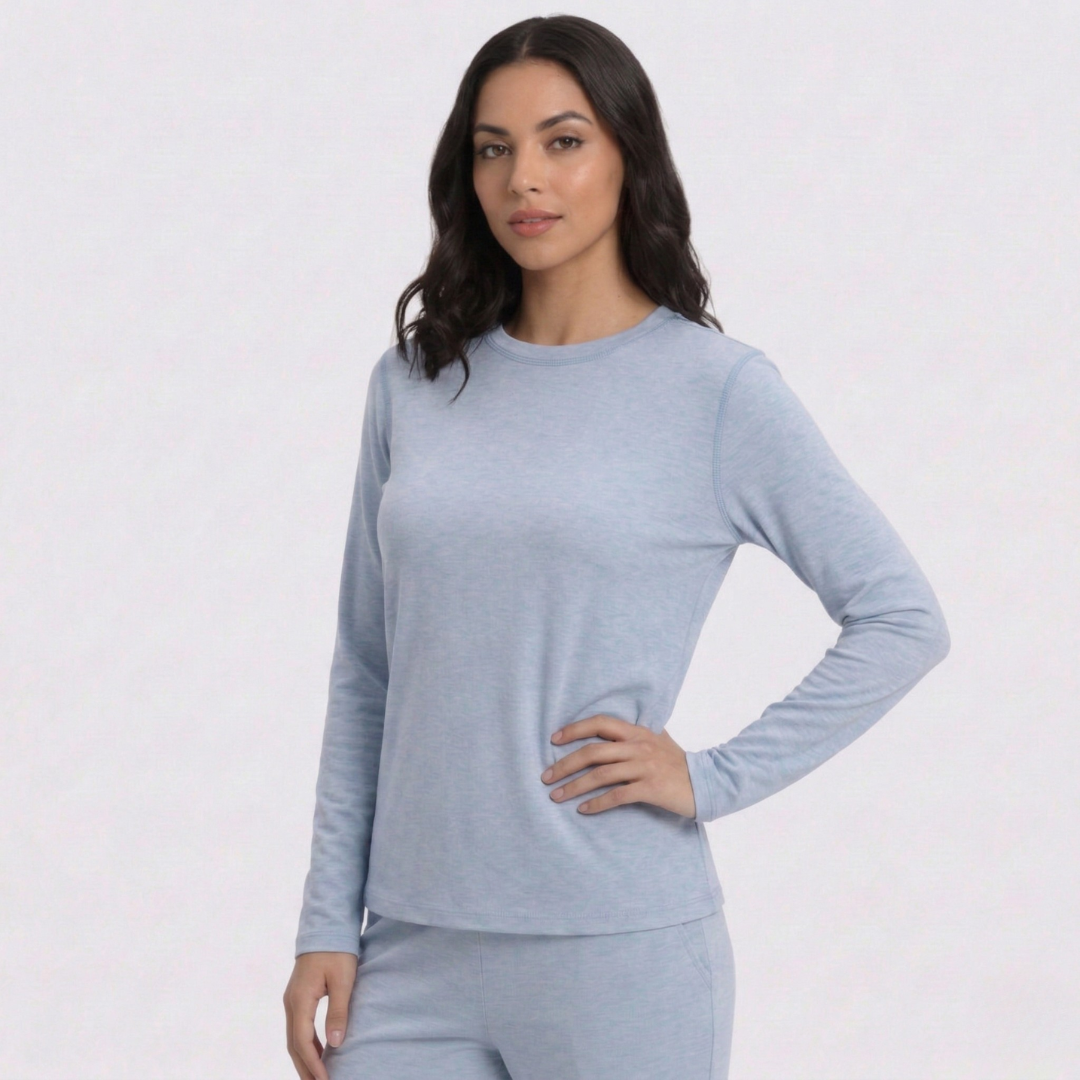 Elin Långärmad Topp Tencel